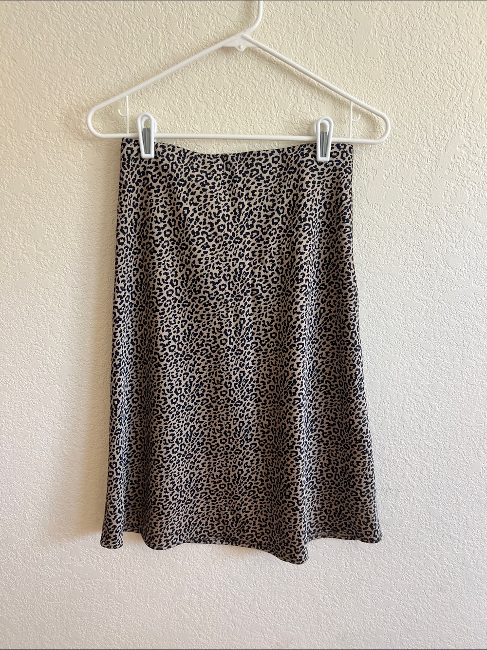 J Crew Leopard Print Skirt